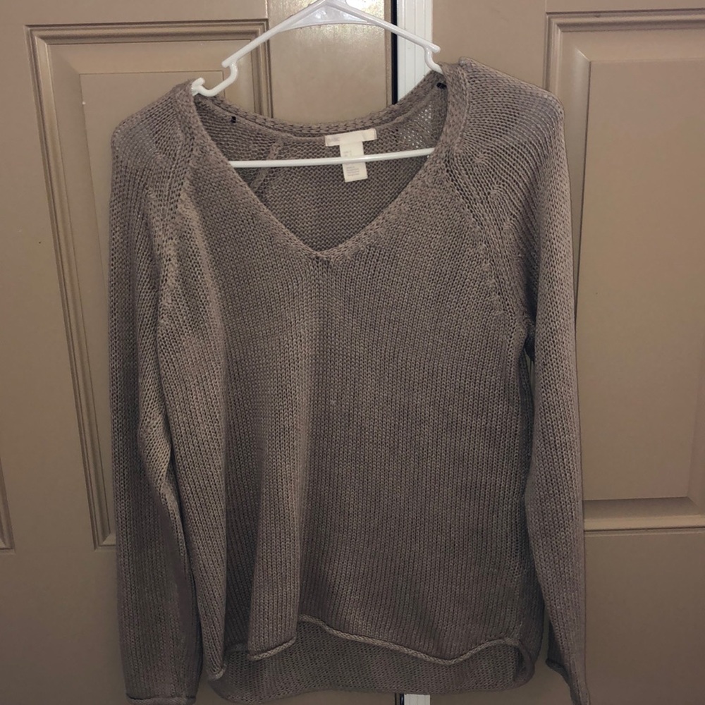 Knit brown top
